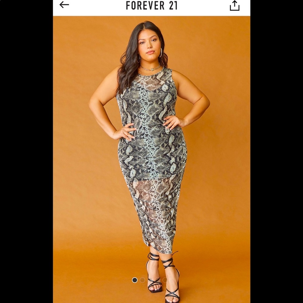 Forever21 plus size dress